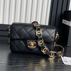 Fake Small Chanel Lambskin Flap Bag AS5174 Replica