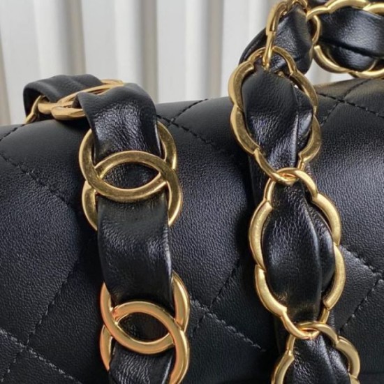 Fake Small Chanel Lambskin Flap Bag AS5174 Replica