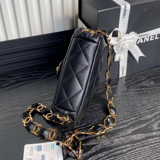 Fake Small Chanel Lambskin Flap Bag AS5174 Replica