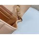 Replica Vintage Chanel Lambskin Flap Bag Beige A2221