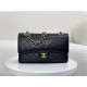 Replica Vintage Chanel Lambskin Flap Bag Black A2220