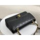 Replica Vintage Chanel Lambskin Flap Bag Black A2220