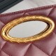 Replica Chanel 24B Clutch With Chain Vanity AS5038/AS5036 Burgundy