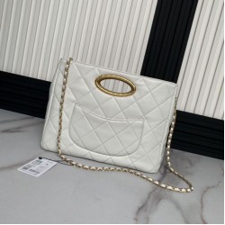 Replica Chanel 24B Clutch With Chain Vanity AS5038/AS5036 Beige