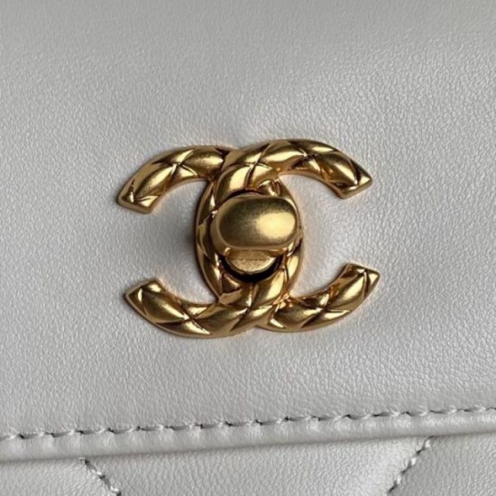 Replica Chanel 24B Clutch With Chain Vanity AS5038/AS5036 Beige