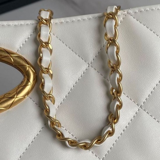 Replica Chanel 24B Clutch With Chain Vanity AS5038/AS5036 Beige