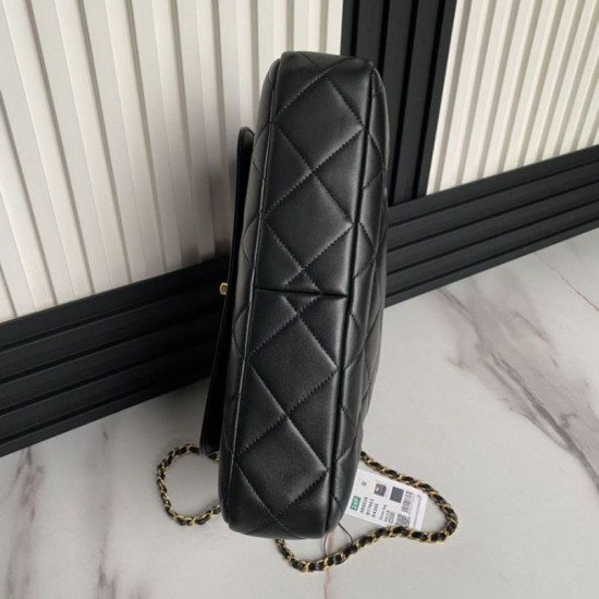 Replica Chanel 24B Clutch With Chain Vanity AS5038/AS5036 Black