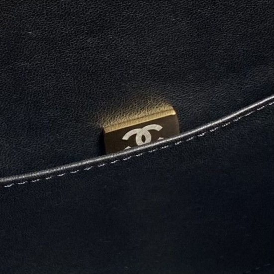 Replica Chanel 24B Clutch With Chain Vanity AS5038/AS5036 Black