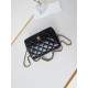 Replica Chanel 24B Gold Chain Handle Bag AS5043 Black
