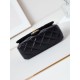 Replica Chanel 24B Gold Chain Handle Bag AS5043 Black