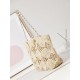 Replica Chanel Maxi Shopping Raffia Coco Beach Bag AS4576 Beige