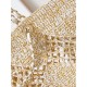 Replica Chanel Maxi Shopping Raffia Coco Beach Bag AS4576 Beige