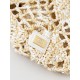 Replica Chanel Maxi Shopping Raffia Coco Beach Bag AS4576 Beige