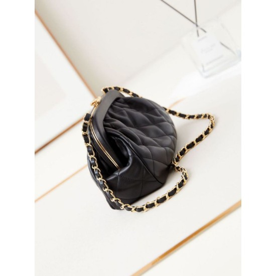 Fake Chanel Clutch AS4717 Crossbody Handbags Black Replica