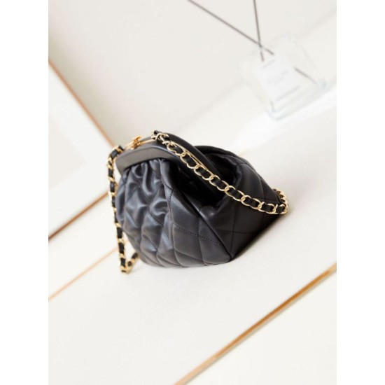 Fake Chanel Clutch AS4717 Crossbody Handbags Black Replica