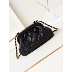 Fake Chanel Clutch AS4717 Crossbody Handbags Black Replica