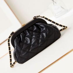 Fake Chanel Clutch AS4717 Crossbody Handbags Black Replica