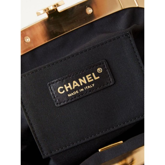 Fake Chanel Clutch AS4717 Crossbody Handbags Black Replica