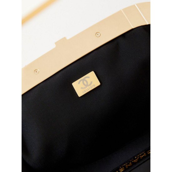 Fake Chanel Clutch AS4717 Crossbody Handbags Black Replica