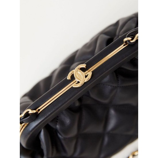 Fake Chanel Clutch AS4717 Crossbody Handbags Black Replica