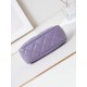 Replica Chanel Clutch AS4717 Crossbody Handbags Purple