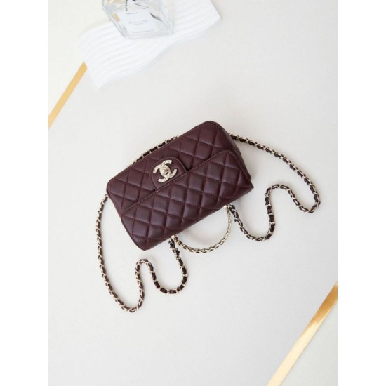 Replica Chanel Shoulder bag AS4924 Burgundy