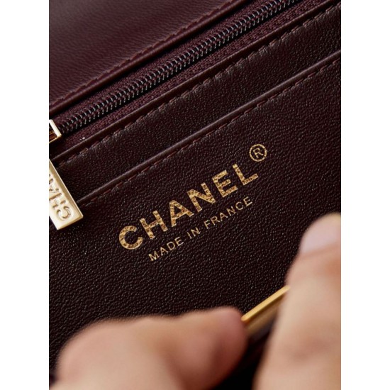 Replica Chanel Shoulder bag AS4924 Burgundy