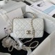 Fake Chanel 23P Small Flap Bag AS4140 White Replica