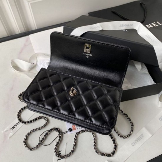 Fake Chanel Shoulder Bag Bag AP3566 Black Replica