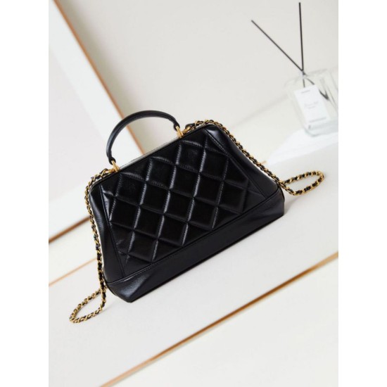 Replica Chanel Small Bag With Top Handle AS4959 Black