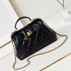Replica Chanel Small Bag With Top Handle AS4959 Black