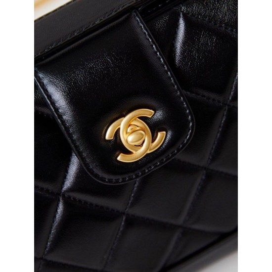 Replica Chanel Small Bag With Top Handle AS4959 Black