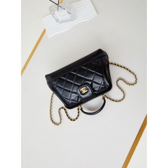 Replica Chanel Small Bag With Top Handle AS4959 Black