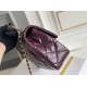 Replica Chanel Mini flap bag with top handle Bag AS5043/AS5032 Burgundy