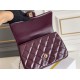 Replica Chanel Mini flap bag with top handle Bag AS5043/AS5032 Burgundy