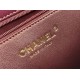 Replica Chanel Mini flap bag with top handle Bag AS5043/AS5032 Burgundy