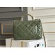 Replica Chanel Mini flap bag with top handle Bag AS5043/AS5032 Green