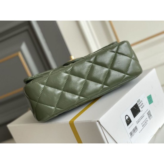 Replica Chanel Mini flap bag with top handle Bag AS5043/AS5032 Green
