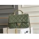 Replica Chanel Mini flap bag with top handle Bag AS5043/AS5032 Green
