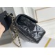 Fake Chanel Mini flap bag with top handle Bag AS5043/AS5032 Black Replica