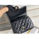 Fake Chanel Mini flap bag with top handle Bag AS5043/AS5032 Black Replica