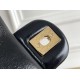 Fake Chanel Mini flap bag with top handle Bag AS5043/AS5032 Black Replica
