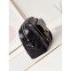 Replica Chanel 24A Maxi Bowling Bag Washed Denim AS4812 Black
