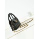 Replica Chanel 23K Kelly Mini shopping bag AS4416 Black