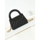 Replica Chanel 23K Kelly Mini shopping bag AS4416 Black