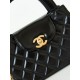 Replica Chanel 23K Kelly Mini shopping bag AS4416 Black
