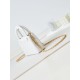 Replica Chanel 23K Kelly Mini shopping bag AS4416 White
