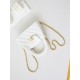 Replica Chanel 23K Kelly Mini shopping bag AS4416 White