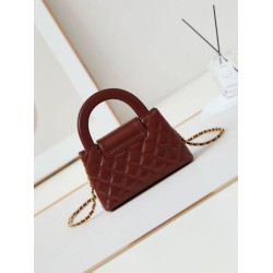 Replica Chanel 23K Kelly Mini shopping bag AS4416 Red