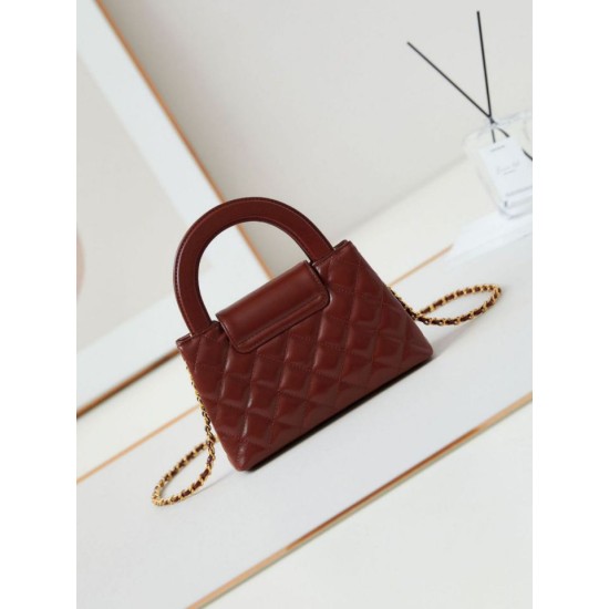 Replica Chanel 23K Kelly Mini shopping bag AS4416 Red